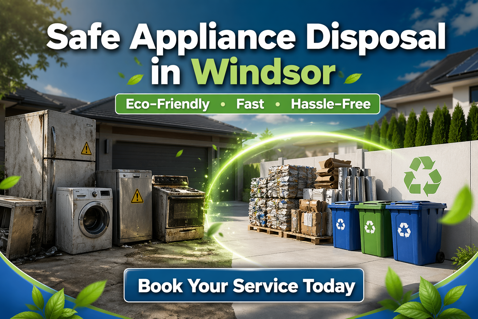 How to Safely Dispose of Appliances in Windsor | Mr. Singh Quick Services